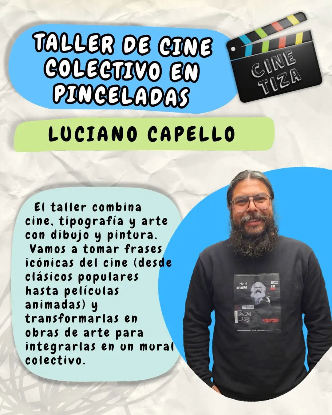 Taller de Cine Colectivo en Pinceladas